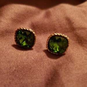 Brighton Sparkleville  Paridot green earring